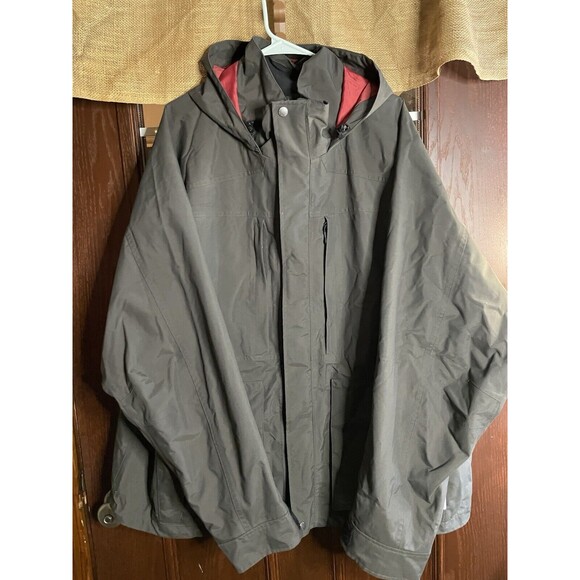 Duluth Trading Co Mens Whaleback Parka- Greenish-Grey Parka w/Hood Size 3XL - Picture 7 of 10